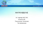 [TCT2014]MATRIX项目介绍